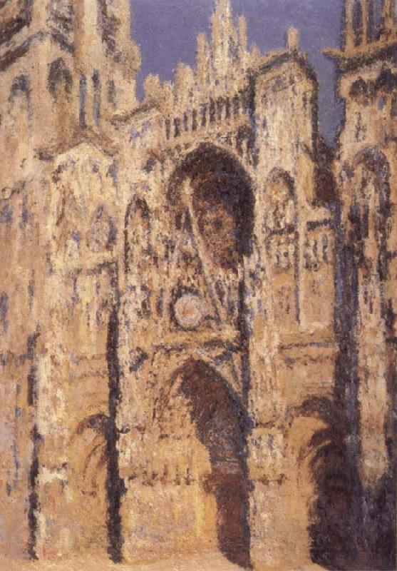 Claude Monet Rouen Cathedral,portrait of Sint-Romain-s Tower